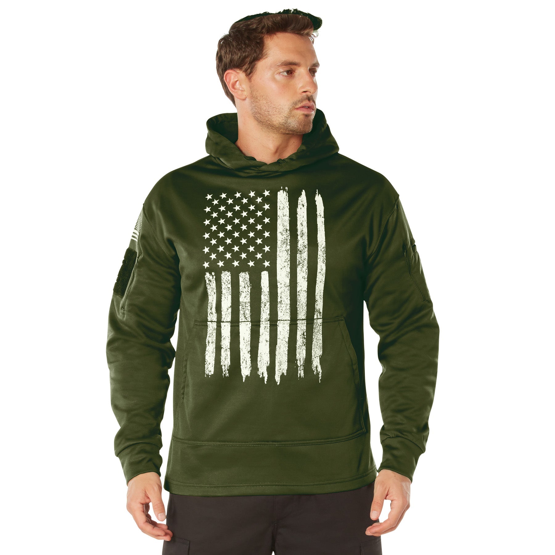 Rothco Concealed Carry U.S. Flag Hoodie LARSON TACTICAL SUPPLY