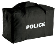 Rothco Large Canvas Police Gear Bag - Black LARSON TACTICAL SUPPLY