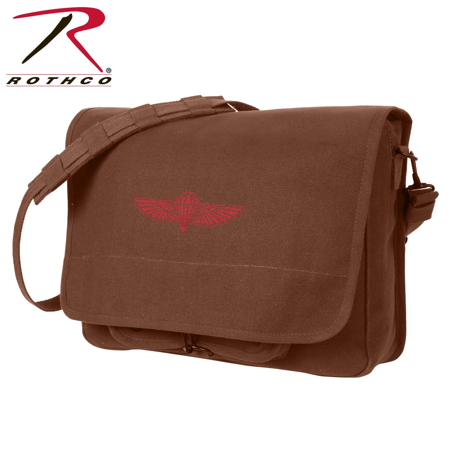 Rothco Canvas Paratrooper Messenger Bag LARSON TACTICAL SUPPLY