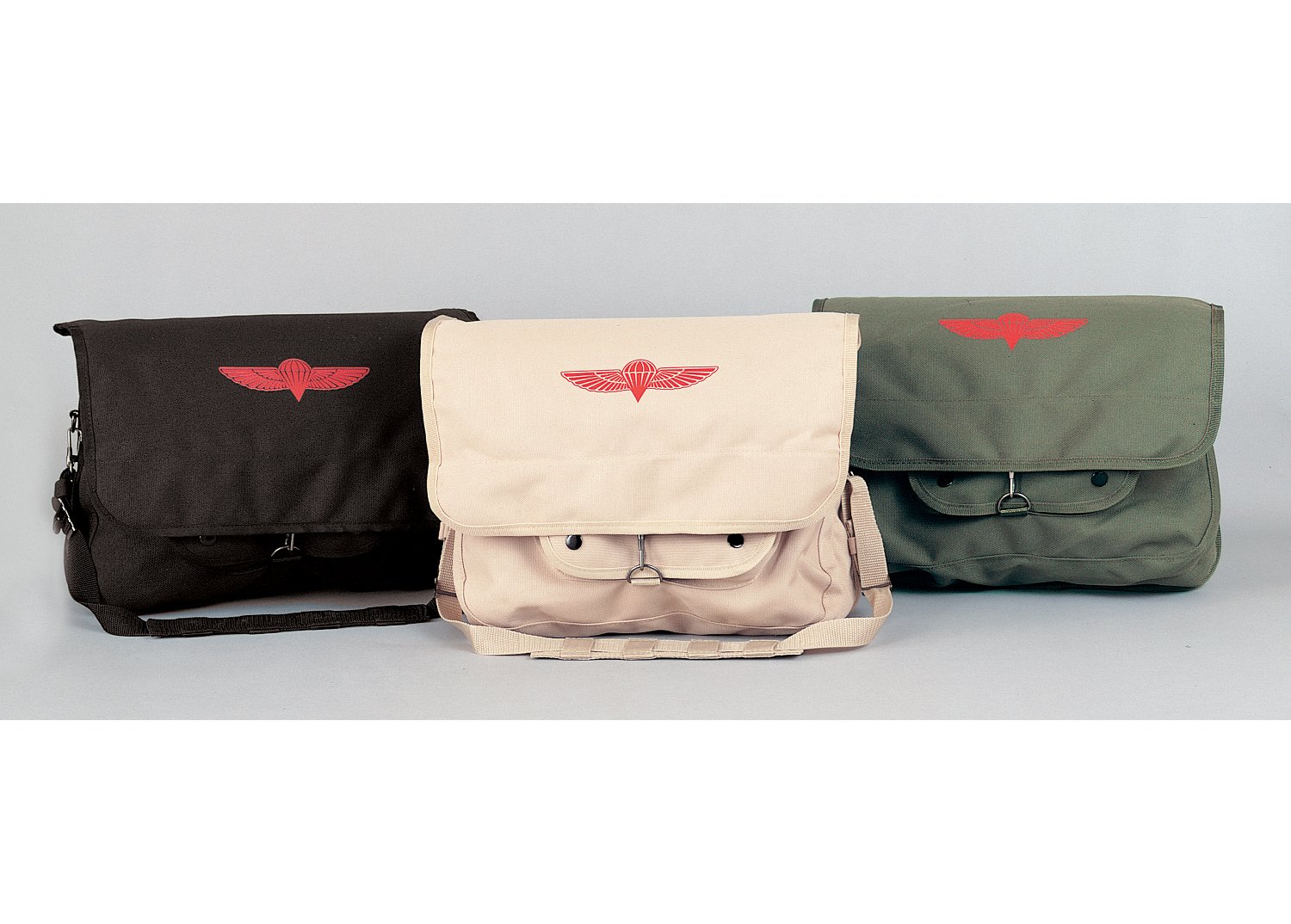 Rothco Canvas Paratrooper Messenger Bag LARSON TACTICAL SUPPLY