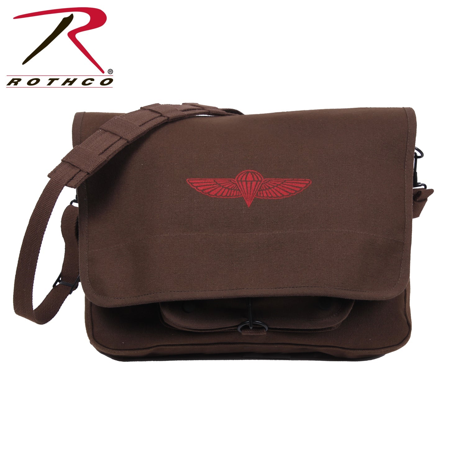 Rothco Canvas Paratrooper Messenger Bag LARSON TACTICAL SUPPLY