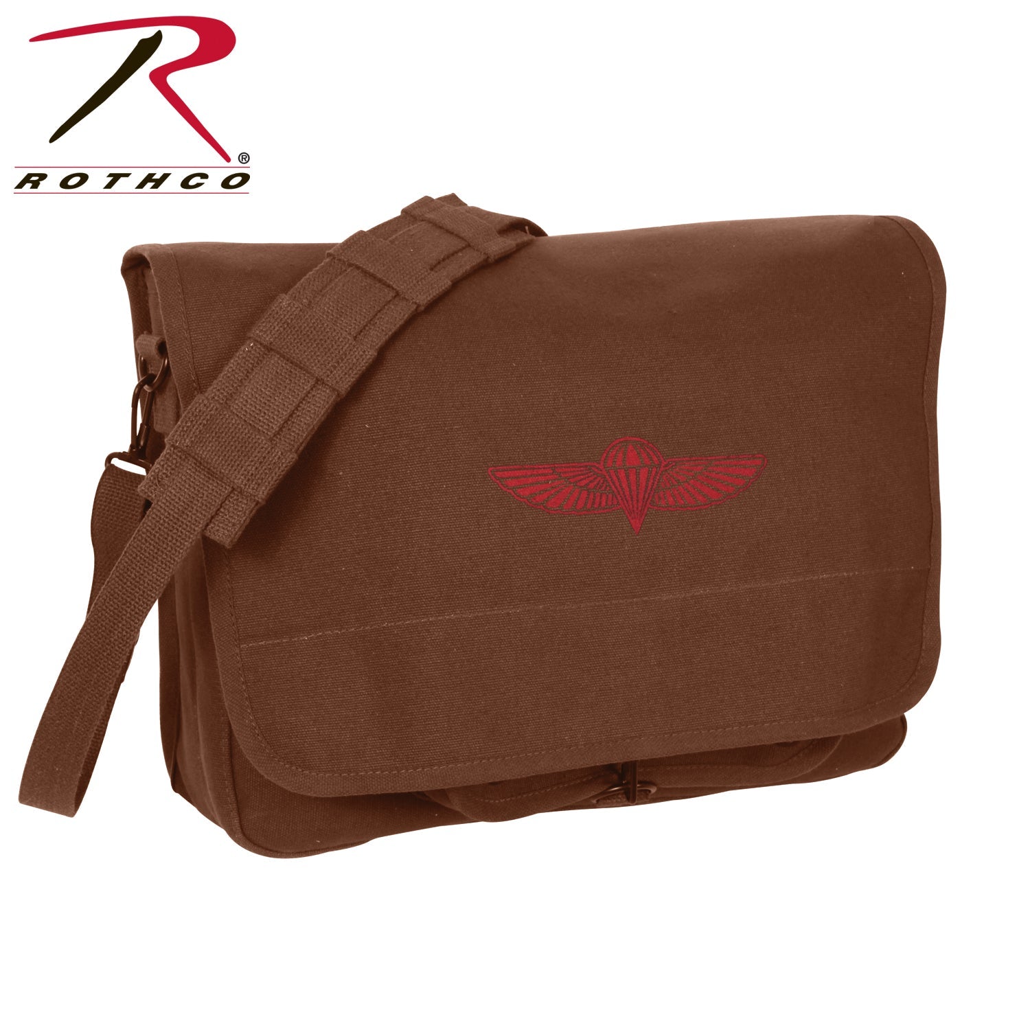 Rothco Canvas Paratrooper Messenger Bag LARSON TACTICAL SUPPLY