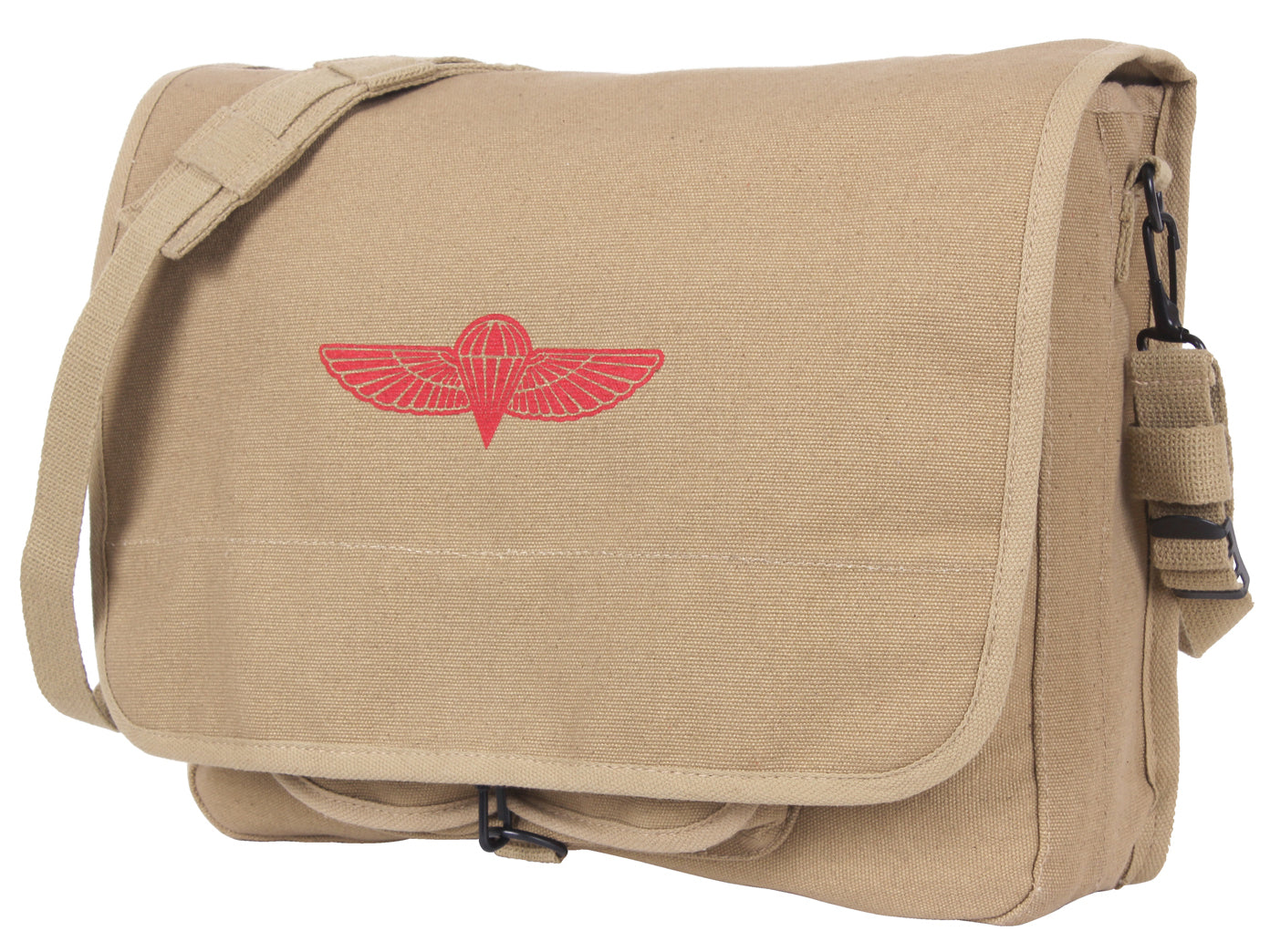 Rothco Canvas Paratrooper Messenger Bag LARSON TACTICAL SUPPLY