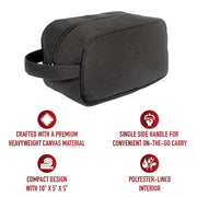 Rothco Canvas Travel Dopp Kit LARSON TACTICAL SUPPLY