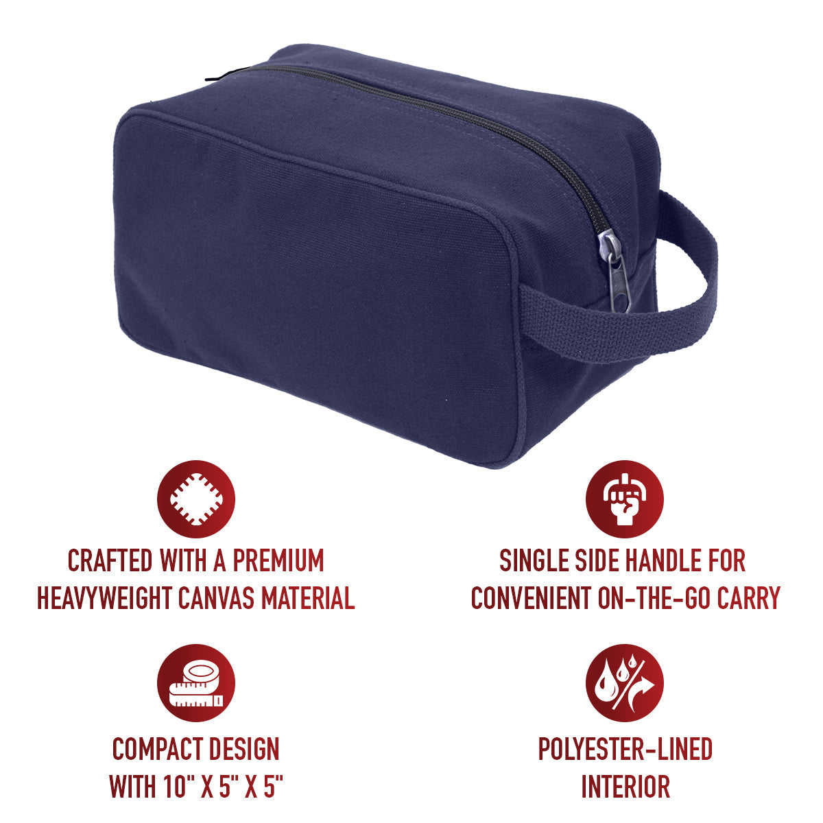 Rothco Canvas Travel Dopp Kit LARSON TACTICAL SUPPLY