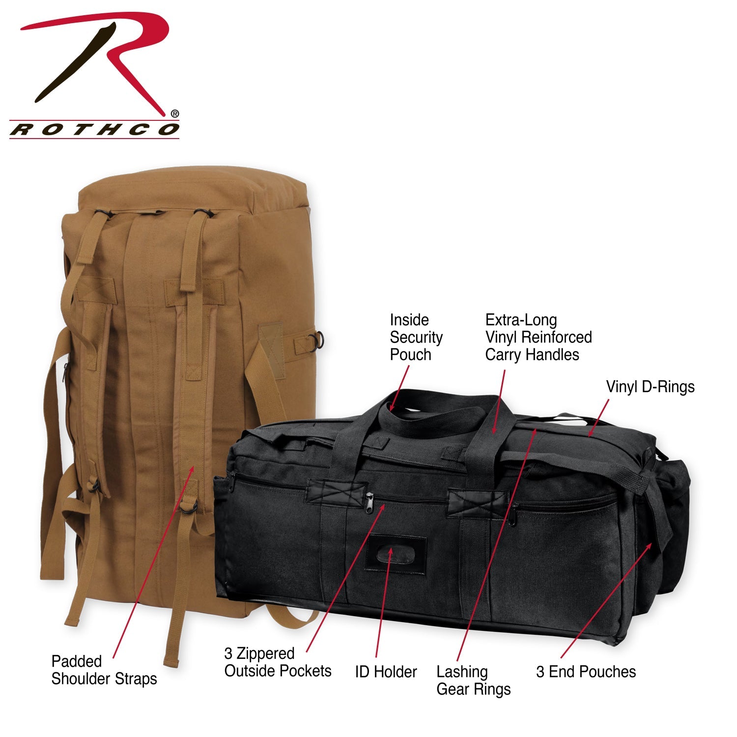 Rothco Tactical Duffle Bag LARSON TACTICAL SUPPLY