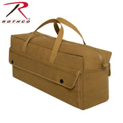 Rothco Canvas Jumbo Tool Bag With Brass Zipper LARSON TACTICAL SUPPLY