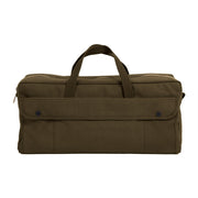 Rothco Canvas Jumbo Tool Bag With Brass Zipper LARSON TACTICAL SUPPLY