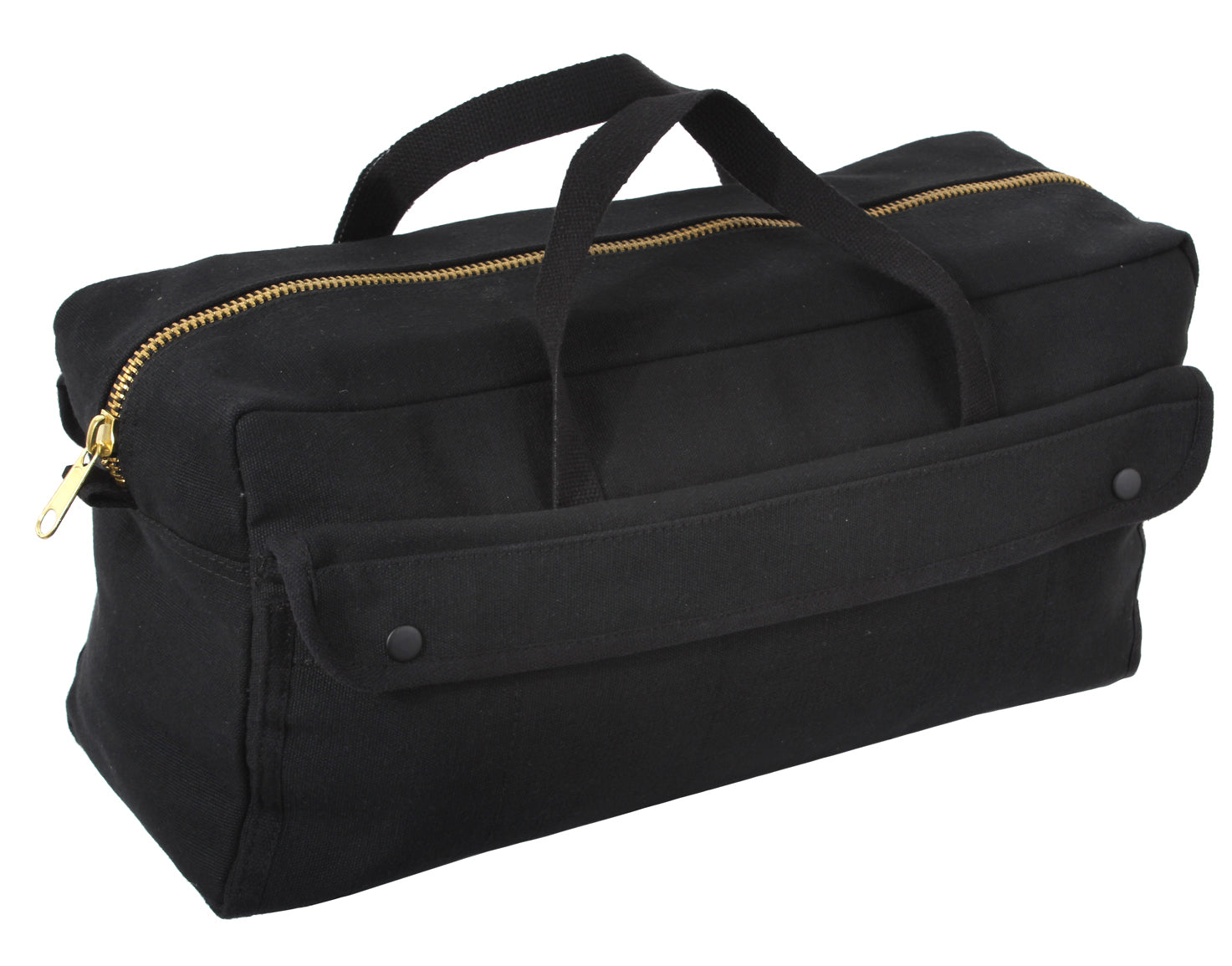 Rothco Canvas Jumbo Tool Bag With Brass Zipper LARSON TACTICAL SUPPLY
