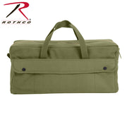Rothco Canvas Jumbo Tool Bag With Brass Zipper LARSON TACTICAL SUPPLY