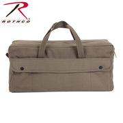 Rothco Canvas Jumbo Tool Bag With Brass Zipper LARSON TACTICAL SUPPLY