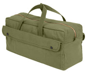 Rothco Canvas Jumbo Tool Bag With Brass Zipper LARSON TACTICAL SUPPLY