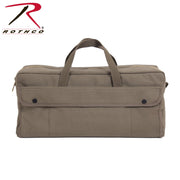Rothco Canvas Jumbo Tool Bag With Brass Zipper LARSON TACTICAL SUPPLY