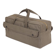 Rothco Canvas Jumbo Tool Bag With Brass Zipper LARSON TACTICAL SUPPLY