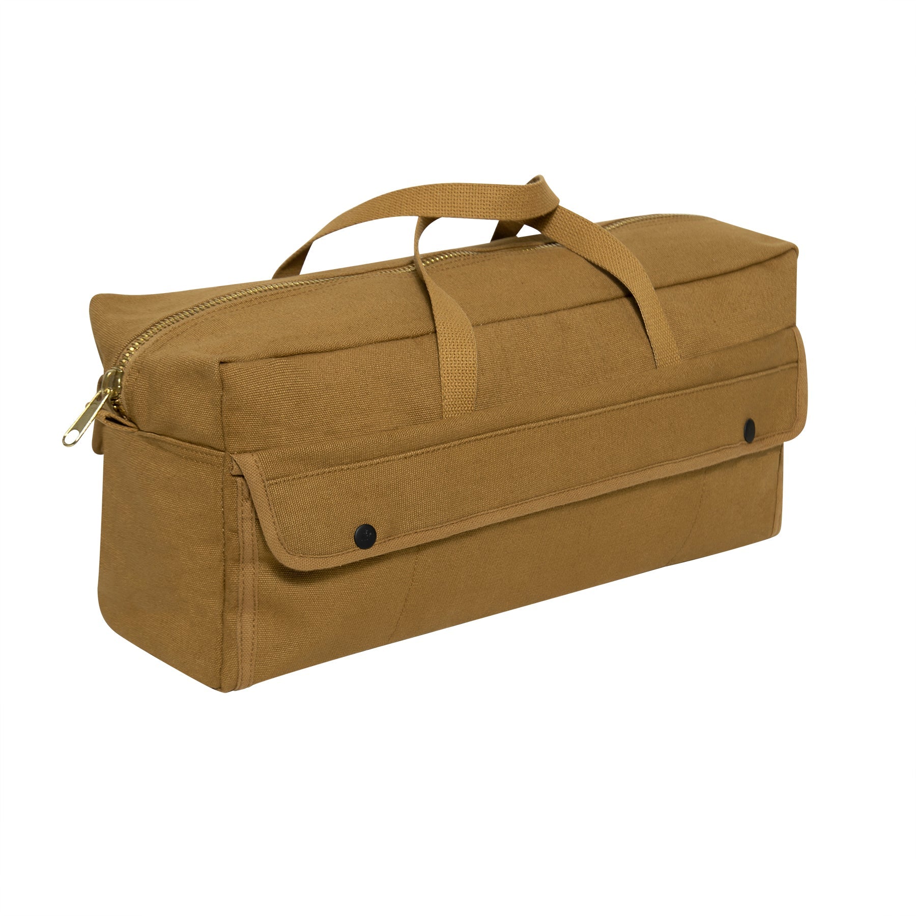 Rothco Canvas Jumbo Tool Bag With Brass Zipper LARSON TACTICAL SUPPLY