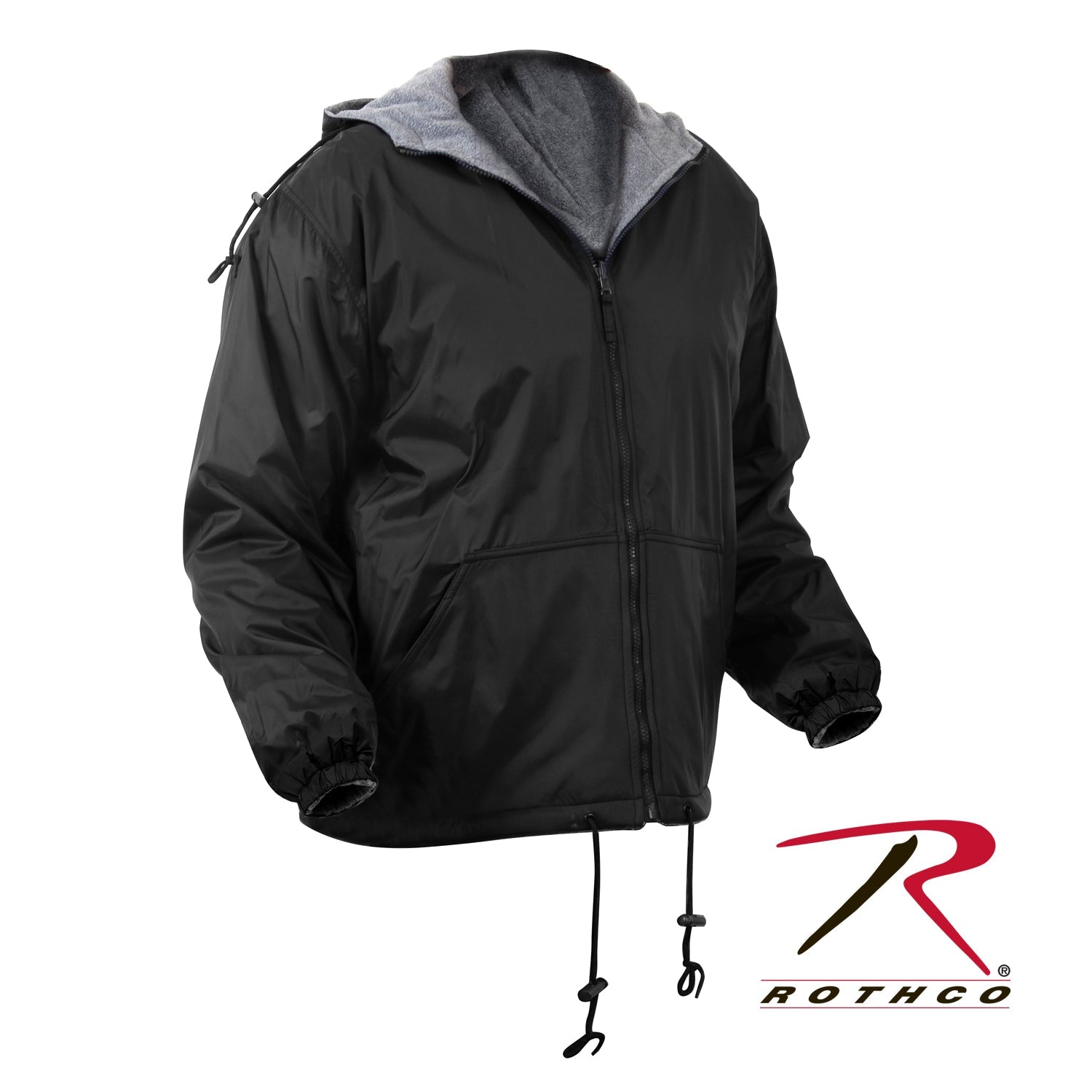 Rothco Reversible Lined Jacket With Hood LARSON TACTICAL SUPPLY