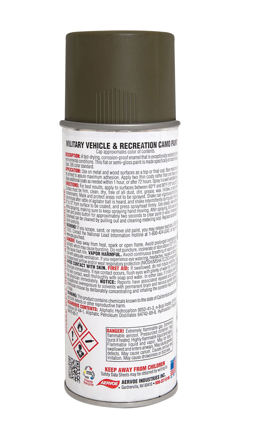 Camouflage Spray Paint LARSON TACTICAL SUPPLY