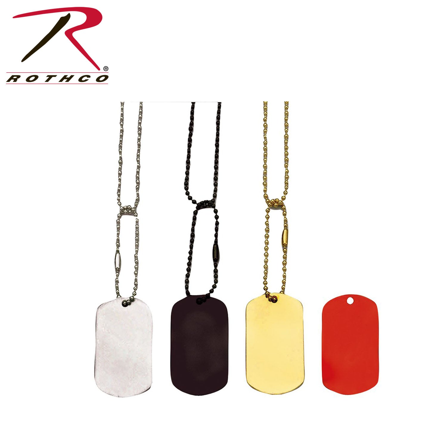 Rothco G.I. Type Dog Tag LARSON TACTICAL SUPPLY