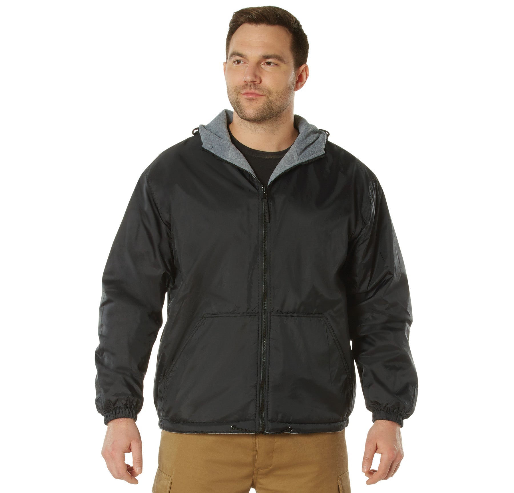 Rothco Reversible Lined Jacket With Hood LARSON TACTICAL SUPPLY