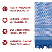 Rothco Shemagh Tactical Desert Keffiyeh Scarf LARSON TACTICAL SUPPLY