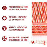 Rothco Shemagh Tactical Desert Keffiyeh Scarf LARSON TACTICAL SUPPLY