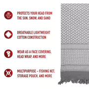 Rothco Shemagh Tactical Desert Keffiyeh Scarf LARSON TACTICAL SUPPLY