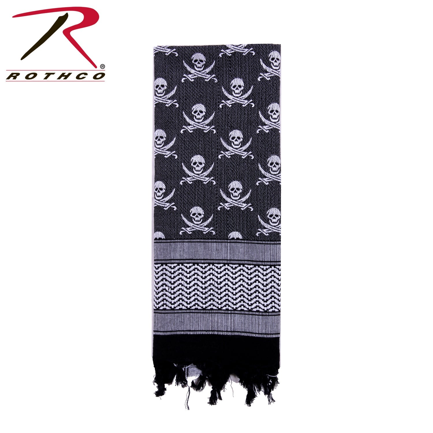 Rothco Skulls Shemagh Tactical Desert Keffiyeh Scarf LARSON TACTICAL SUPPLY