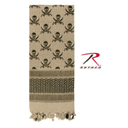 Rothco Skulls Shemagh Tactical Desert Keffiyeh Scarf LARSON TACTICAL SUPPLY