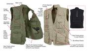 Rothco Plainclothes Concealed Carry Vest LARSON TACTICAL SUPPLY