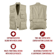 Rothco Plainclothes Concealed Carry Vest LARSON TACTICAL SUPPLY
