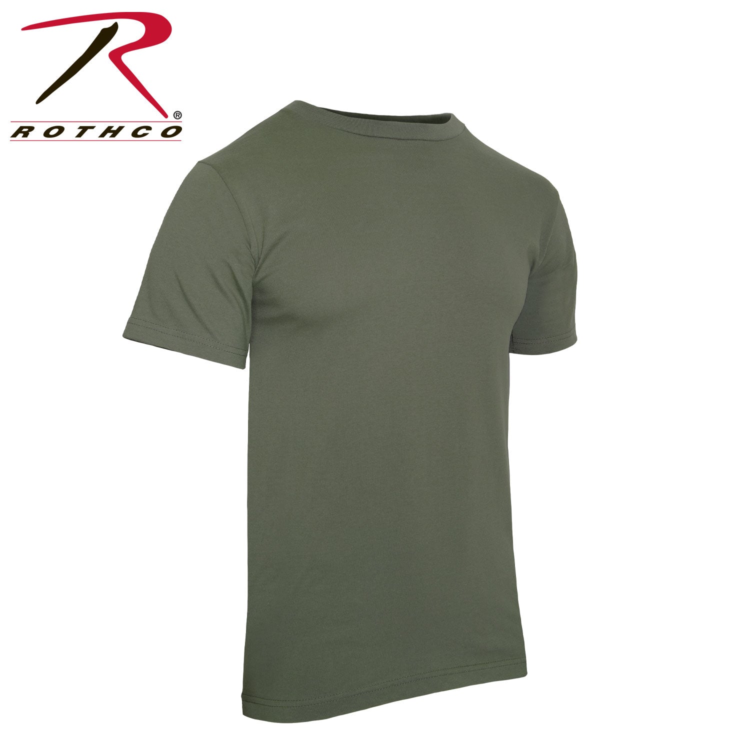 Rothco Solid Color 100% Cotton T-Shirt LARSON TACTICAL SUPPLY