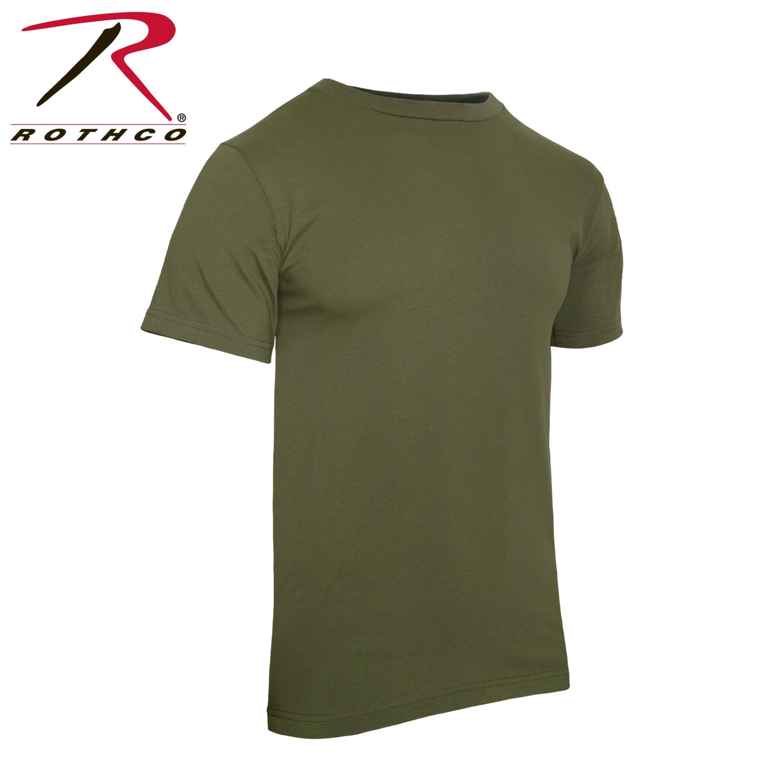 Rothco Solid Color 100% Cotton T-Shirt LARSON TACTICAL SUPPLY