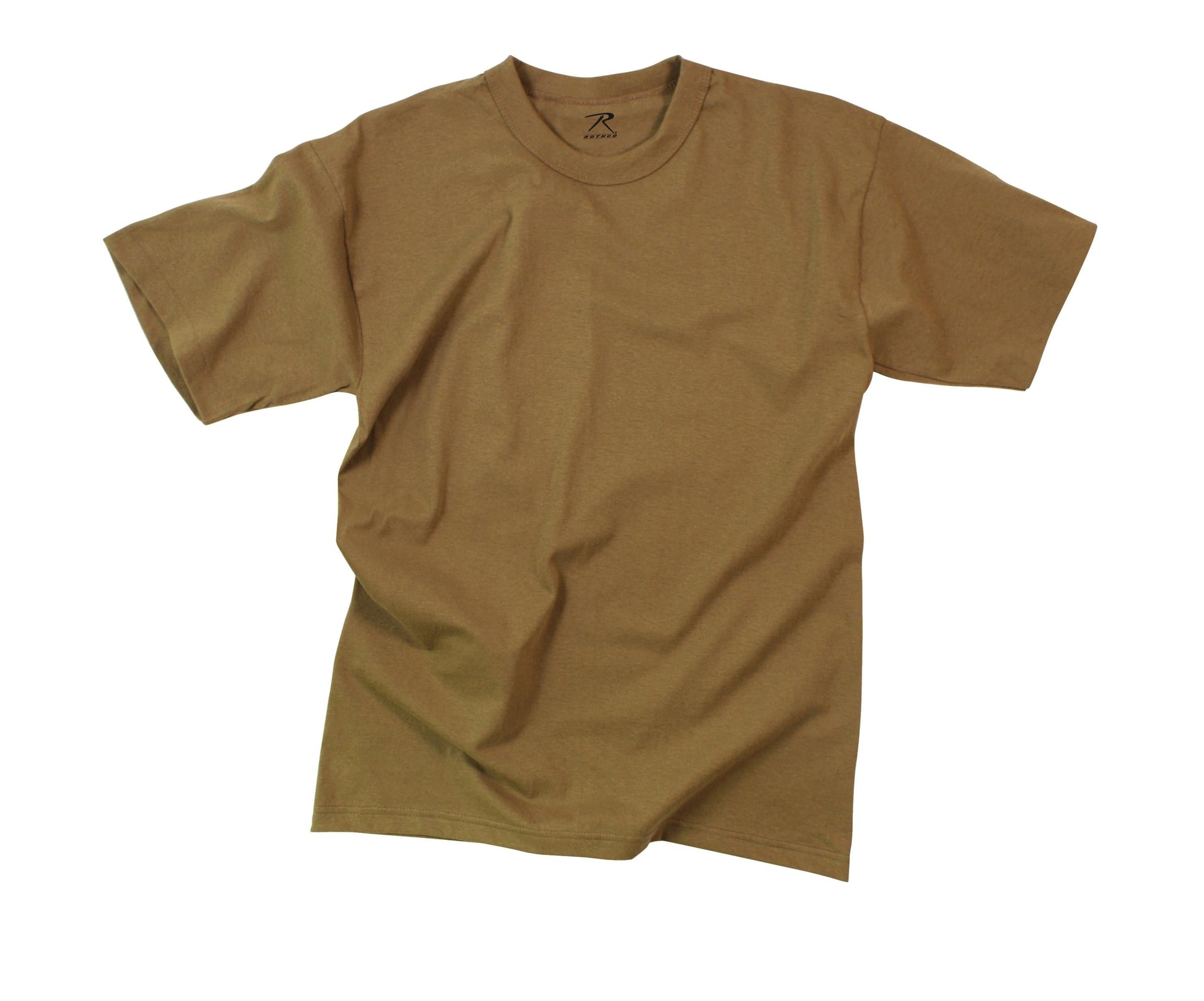 Rothco Solid Color 100% Cotton T-Shirt LARSON TACTICAL SUPPLY