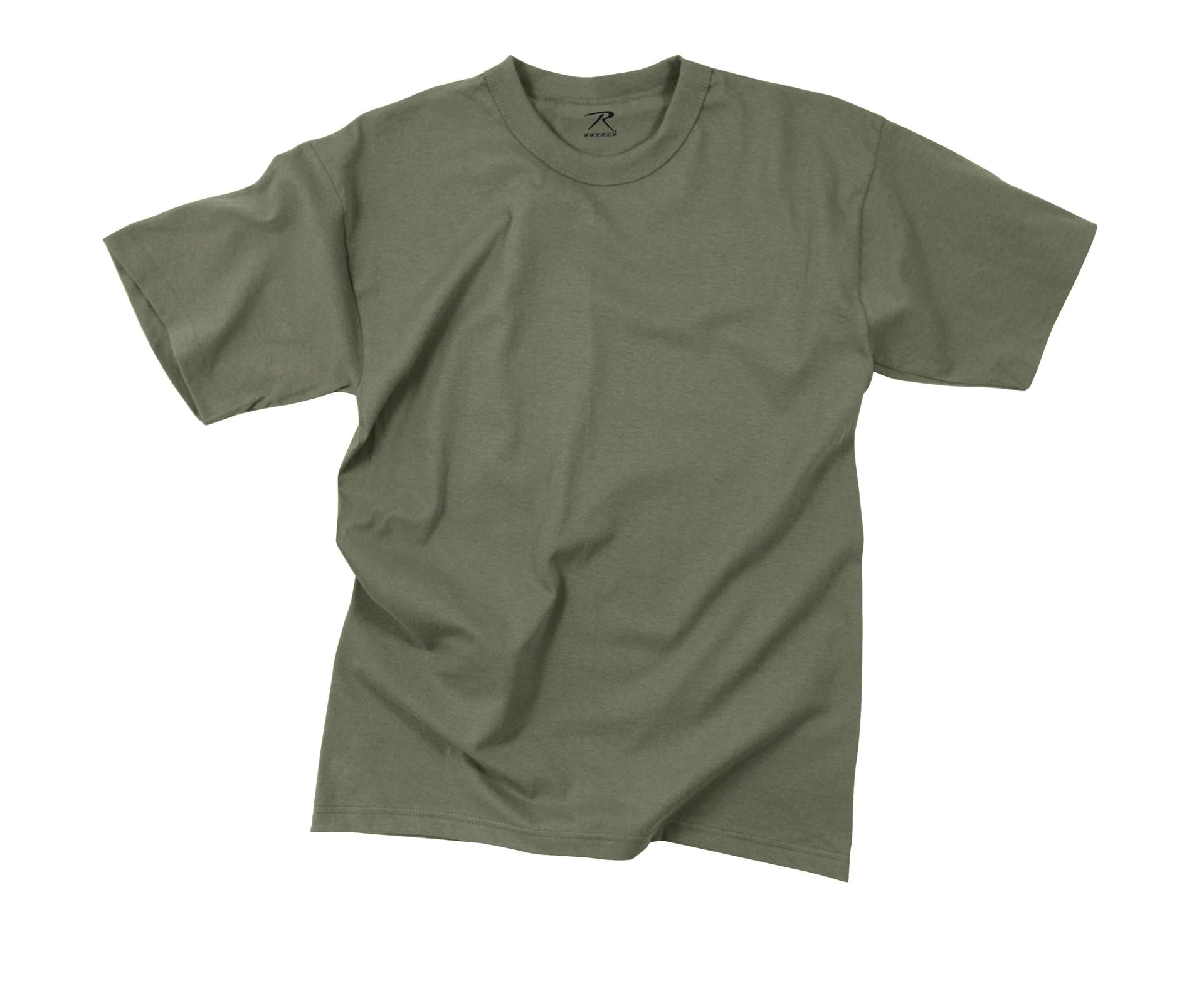 Rothco Solid Color 100% Cotton T-Shirt LARSON TACTICAL SUPPLY