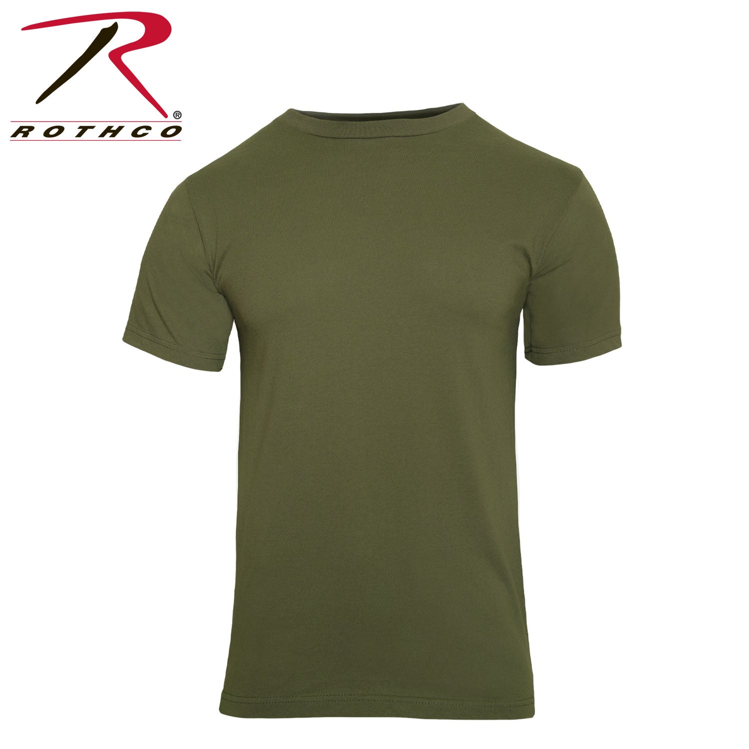 Rothco Solid Color 100% Cotton T-Shirt LARSON TACTICAL SUPPLY