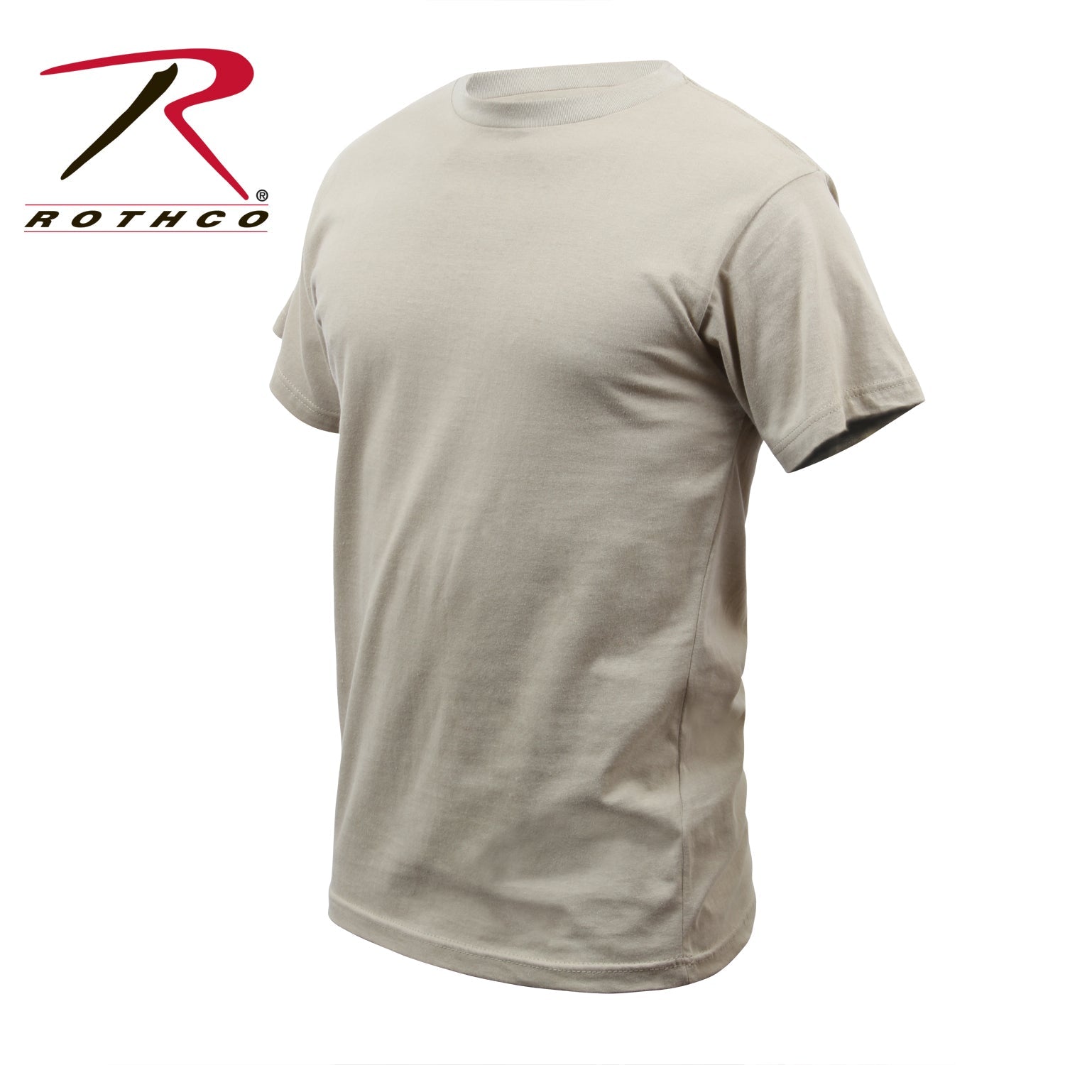 Rothco Solid Color 100% Cotton T-Shirt LARSON TACTICAL SUPPLY