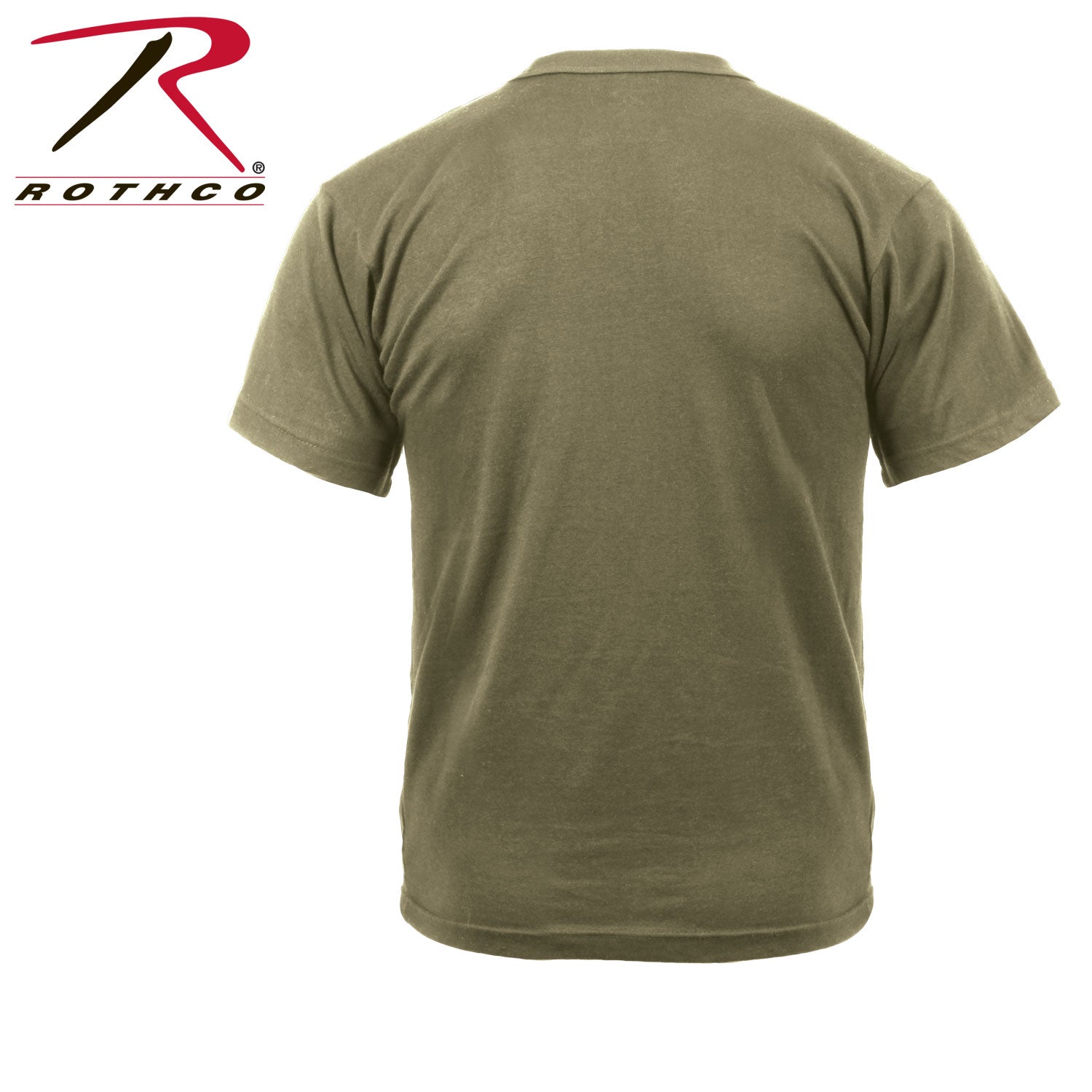 Rothco Solid Color 100% Cotton T-Shirt LARSON TACTICAL SUPPLY