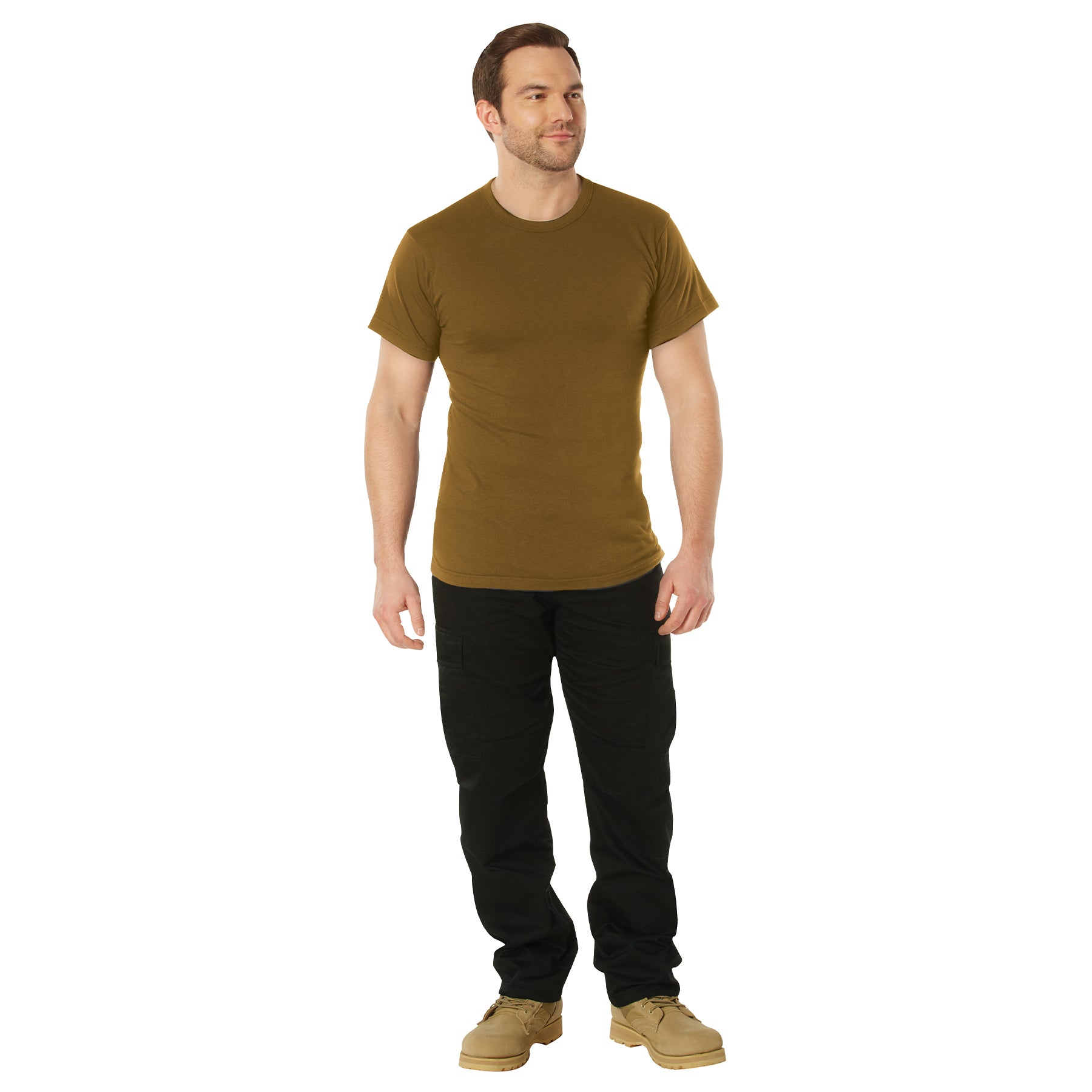 Rothco Solid Color 100% Cotton T-Shirt LARSON TACTICAL SUPPLY