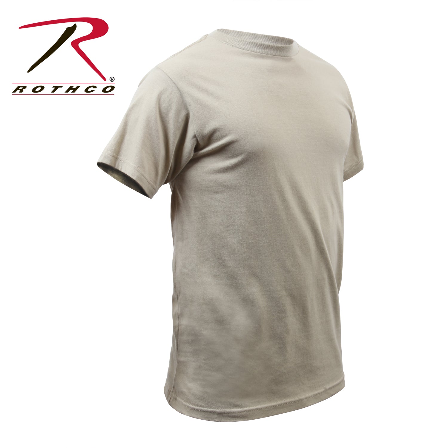 Rothco Solid Color 100% Cotton T-Shirt LARSON TACTICAL SUPPLY
