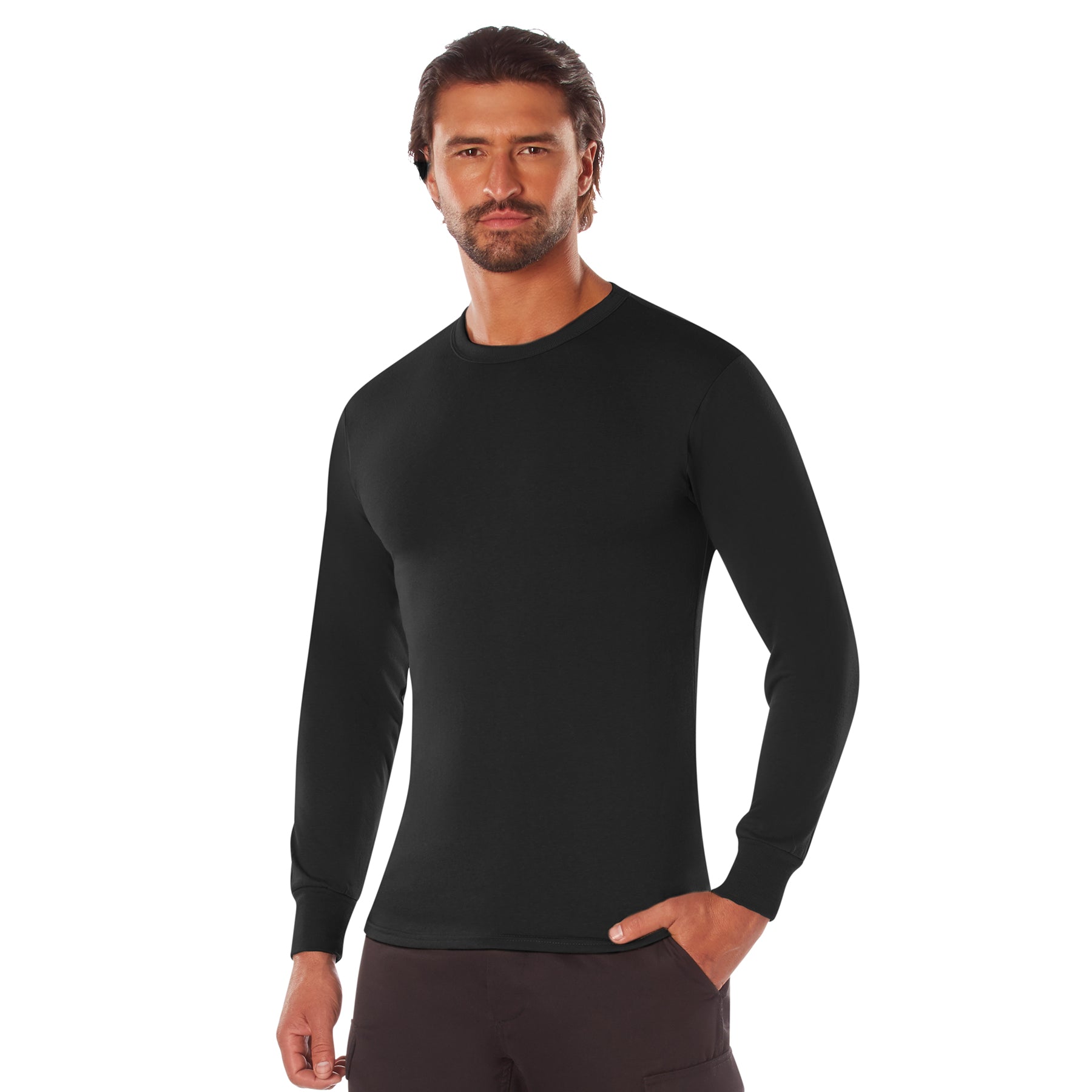 Rothco Long Sleeve Solid T-Shirt LARSON TACTICAL SUPPLY