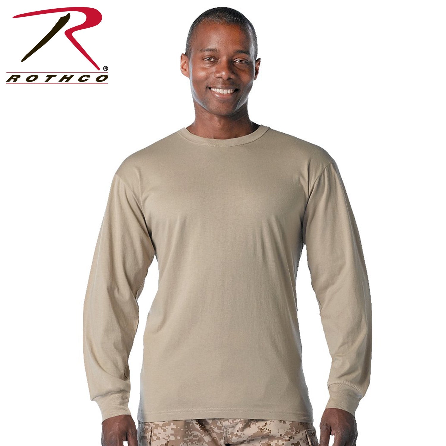 Rothco Long Sleeve Solid T-Shirt LARSON TACTICAL SUPPLY