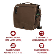 Rothco Canvas M-51 Engineers Field Bag LARSON TACTICAL SUPPLY