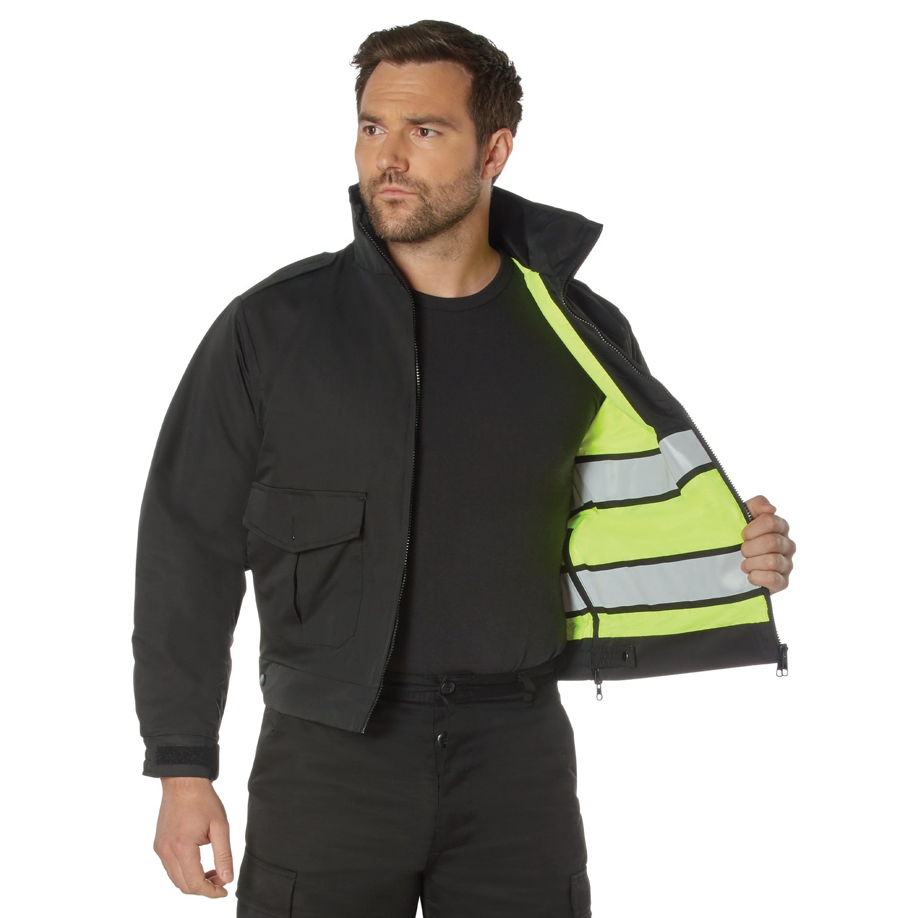 Rothco Reversible Hi-visibility Uniform Jacket LARSON TACTICAL SUPPLY