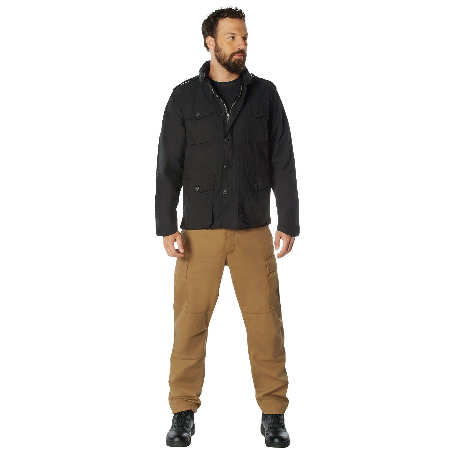 Rothco Vintage Lightweight M-65 Field Jacket LARSON TACTICAL SUPPLY