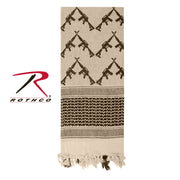 Rothco Crossed Rifles Shemagh Tactical Desert Keffiyeh Scarf LARSON TACTICAL SUPPLY