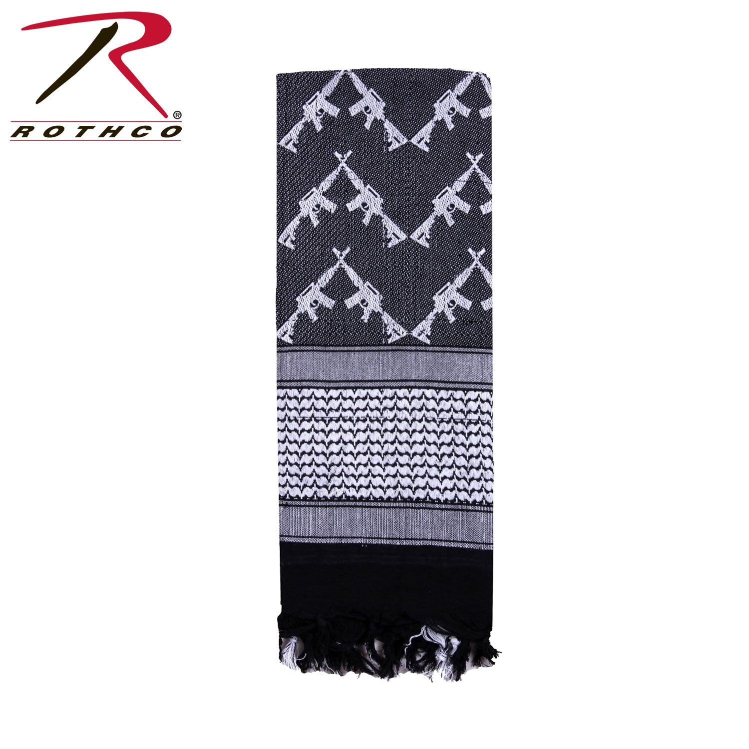 Rothco Crossed Rifles Shemagh Tactical Desert Keffiyeh Scarf LARSON TACTICAL SUPPLY