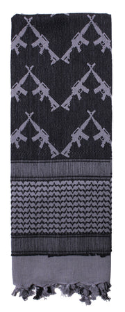 Rothco Crossed Rifles Shemagh Tactical Desert Keffiyeh Scarf LARSON TACTICAL SUPPLY