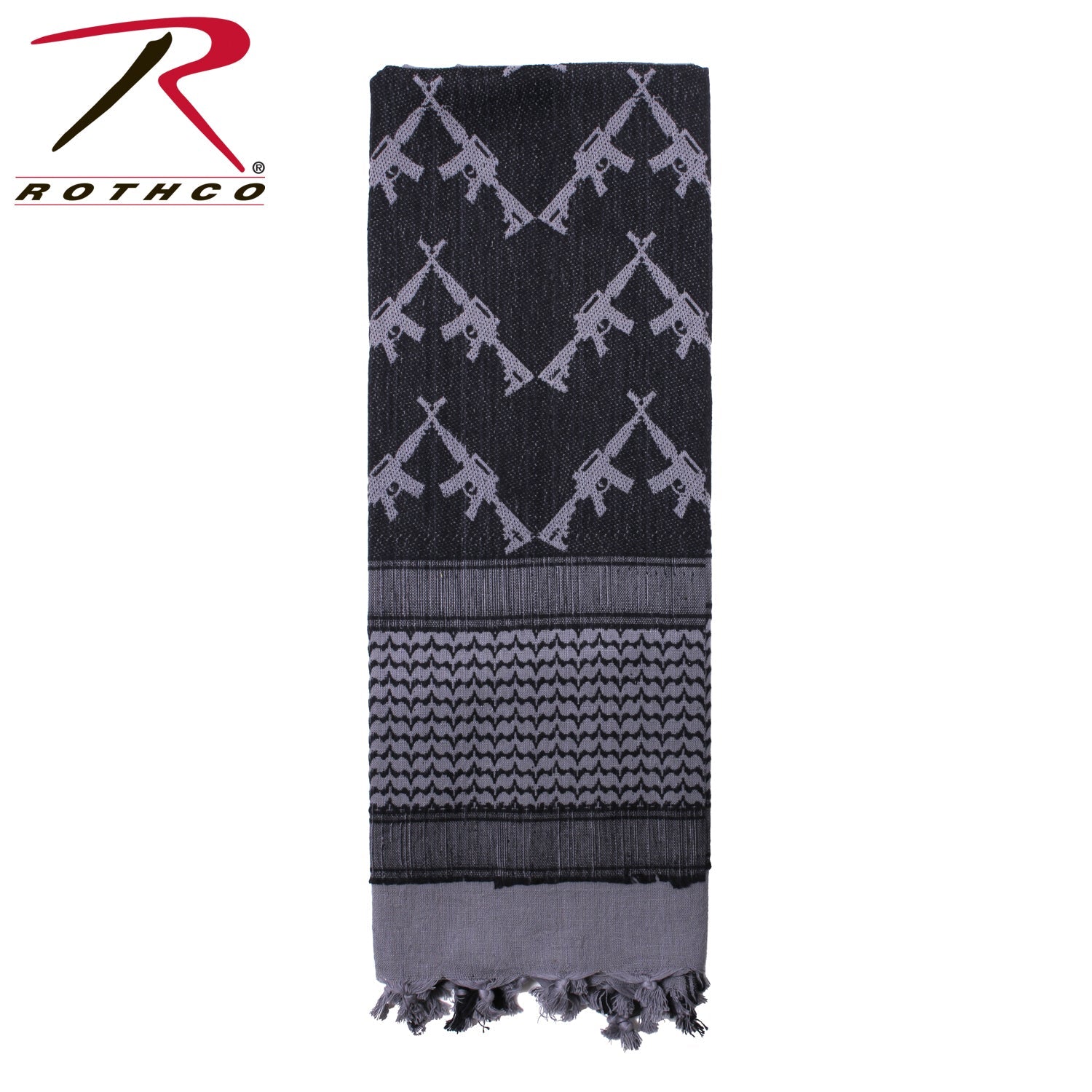 Rothco Crossed Rifles Shemagh Tactical Desert Keffiyeh Scarf LARSON TACTICAL SUPPLY