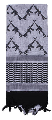 Rothco Crossed Rifles Shemagh Tactical Desert Keffiyeh Scarf LARSON TACTICAL SUPPLY