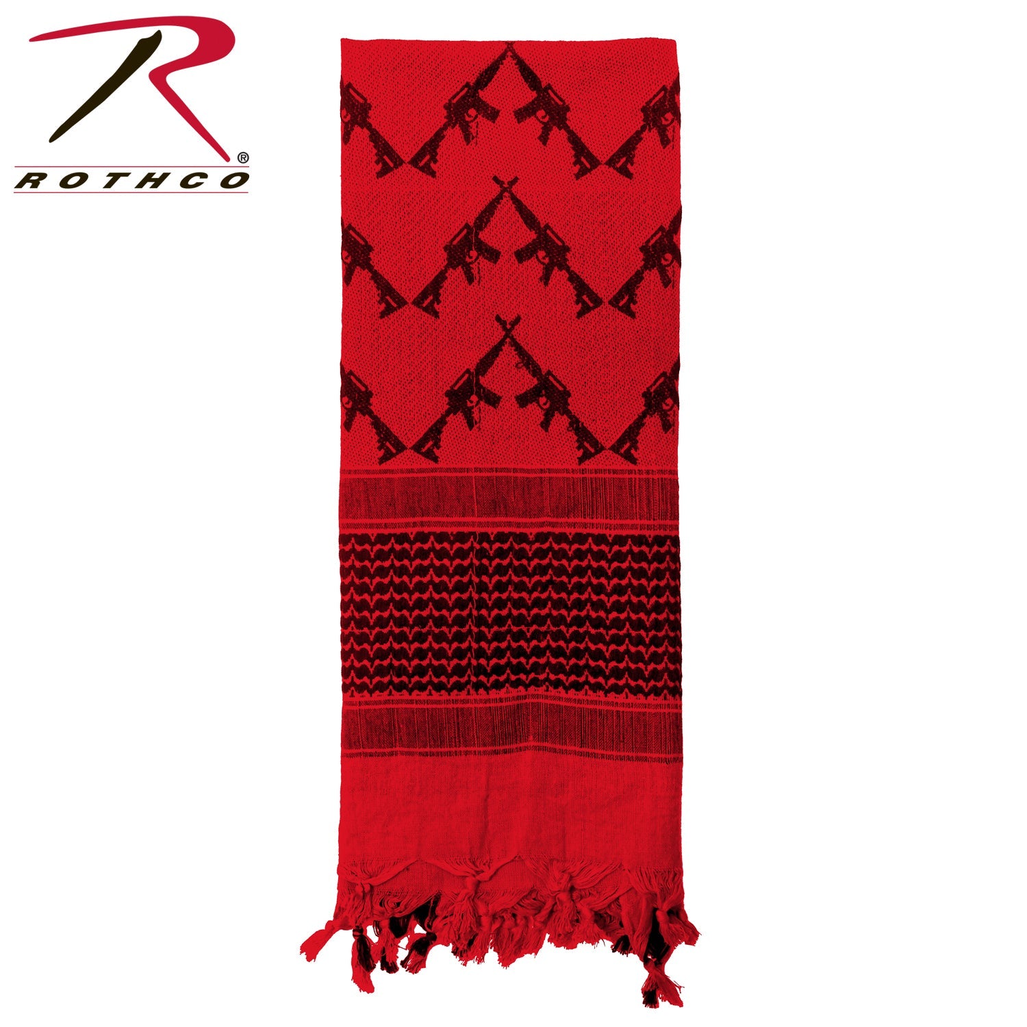 Rothco Crossed Rifles Shemagh Tactical Desert Keffiyeh Scarf LARSON TACTICAL SUPPLY
